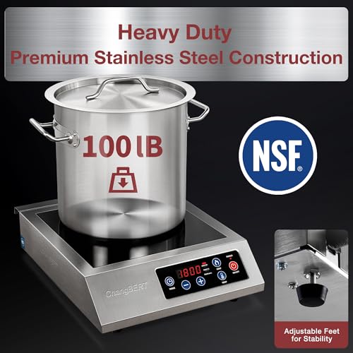 Induction Cooktop Double Burner Portable