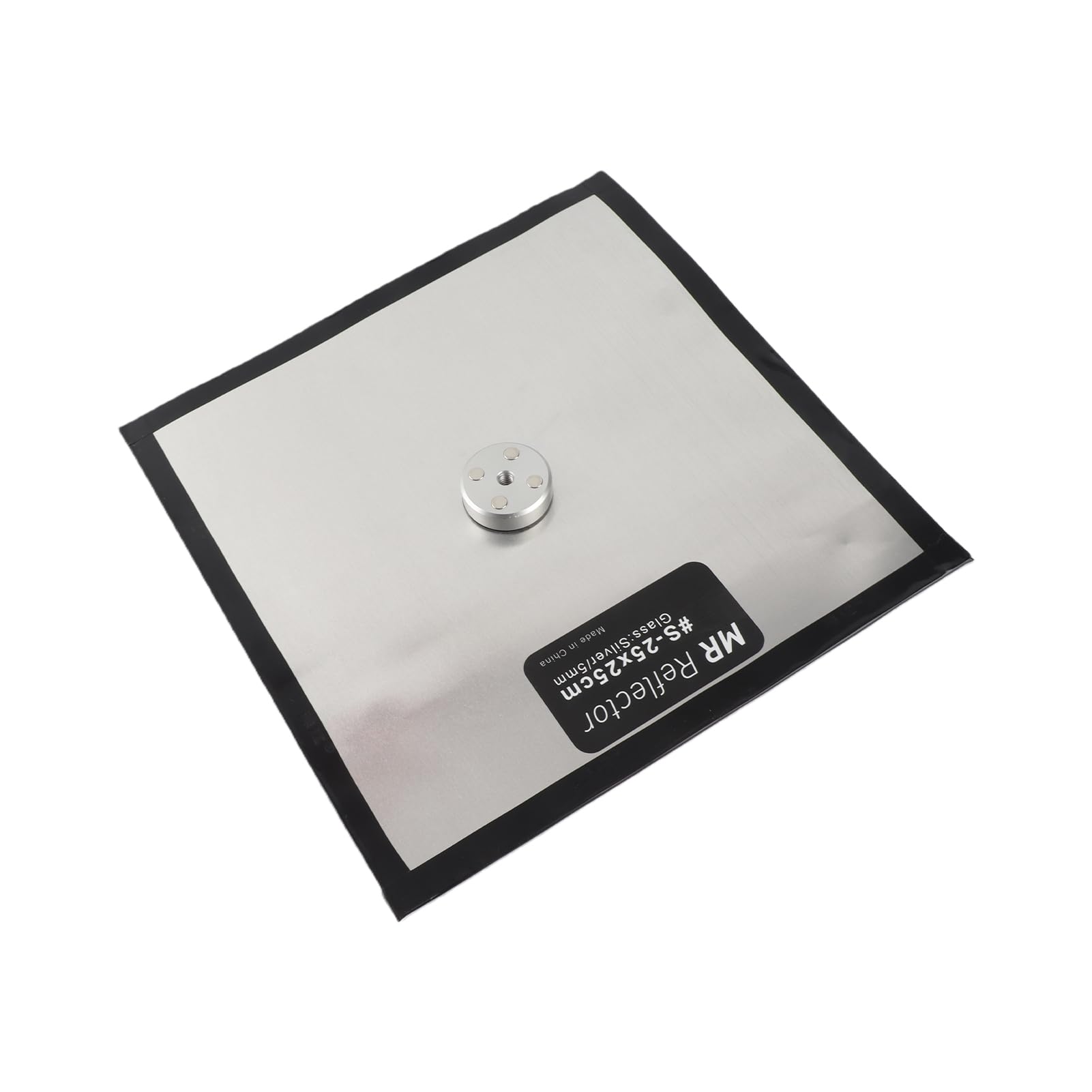 SIXRUN Riflettore di Luce per Flussi Ottici, Pannello a Specchio in Alluminio PC MCPET, 9,4 X 9,4 Pollici con Griglia da 0,2 X 0,2 Pollici, Riflettore Modellante la Luce per Riprese di Prodotti
