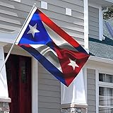 3x5 Ft Outdoor Flags Puerto Rican Puerto Rico And Cuba Cuban Flag Flag 3x5 Foot Double-Sided Printing Flags Summer Decorative Banner