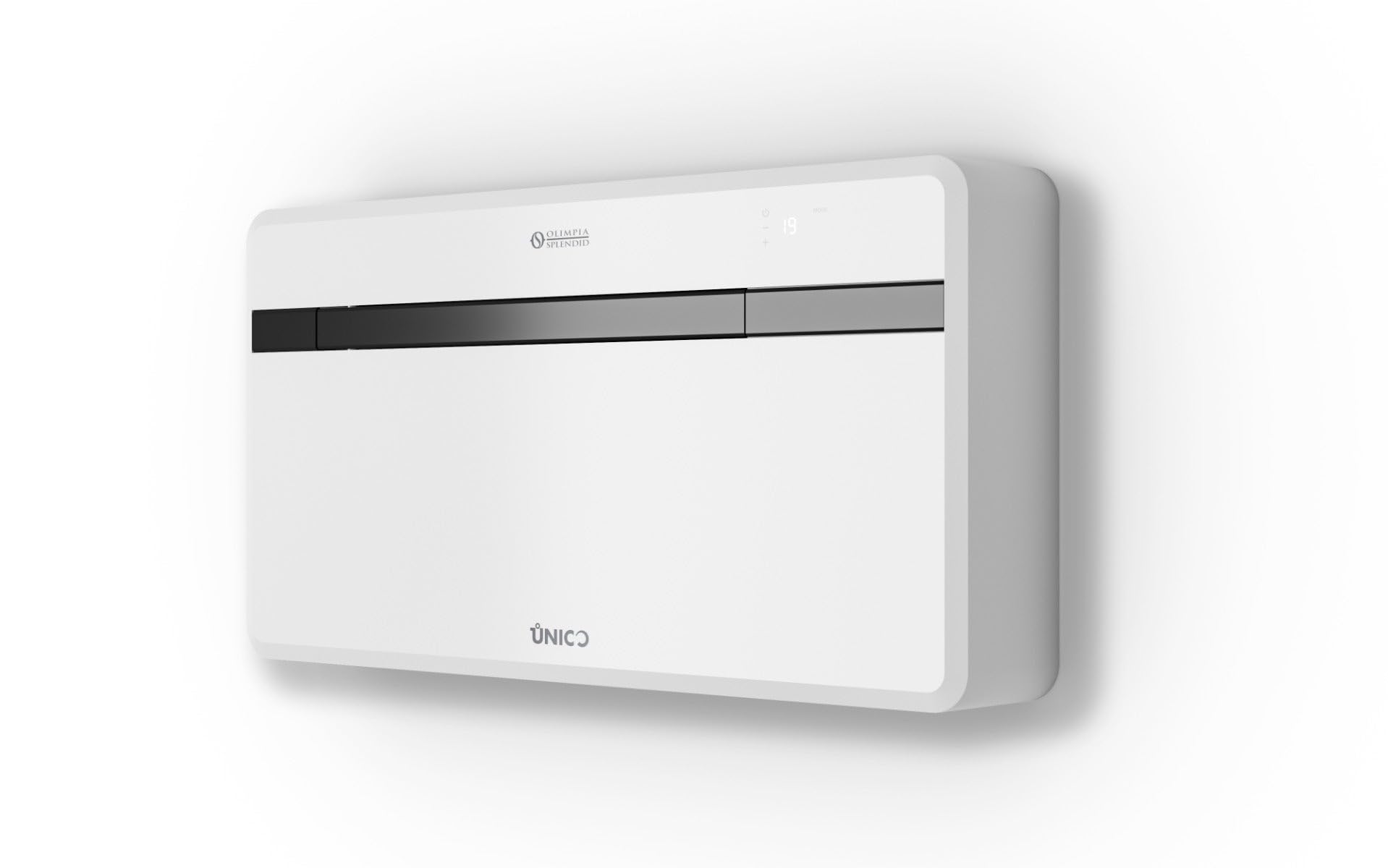 Olimpia Splendid Climatizador Monobloque Unico Evo-F 16 Pva HP 2.1 kW, sin Unidad Exterior, con Bomba de Calor, Función de Calefacción/Refrigeración y Mando a Distancia, Bajo Impacto Medioambiental