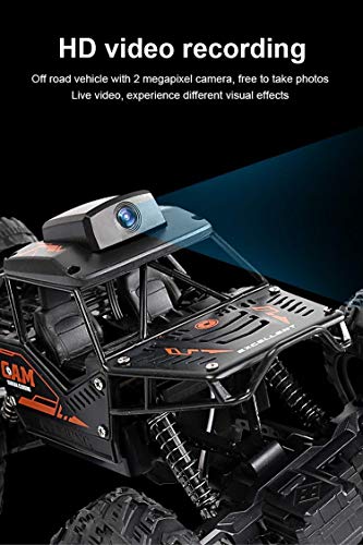 Leadland Rc Cars Remote Control Car With 720P Hd Fpv Wifi Camera, 2.4Ghz 1/18 Scale Off-Road Remote Control Truck Monster Trucks For Toddlers Kids Adults, Gift For Boys And Girls Gift For Kids Adults #TOP1