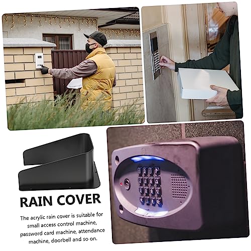 Uonlytech Capa De Campainha Anel De Casca De Campainha Campainha 4 Anéis Caso De Interruptor De Camp