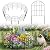 Decorative Garden Fence No Dig Fencing 24 Pack, 20ft (L) x 24in (H) Rustproof Metal Wire Panel Border Animal Barrier,Apply to Dog Fencing Outdoor for The Yard