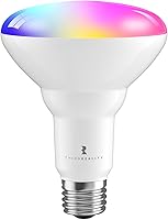 Vista 1 de THIRDREALITY Smart Color Bulb ZB3, Zigbee hub Required, 650 Lumens, BR30/E26 Flood Light,RGB Full Color, ETL/FCC Certified,Compatible with Home