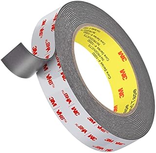 Roseberry 3M Heavy Duty Double Sided Tape, 3M Tape 16FT Length1.1mm Thickness, 0.94inch Width,Waterproof Mounting Tape for Car, Home Decor, Office Decor