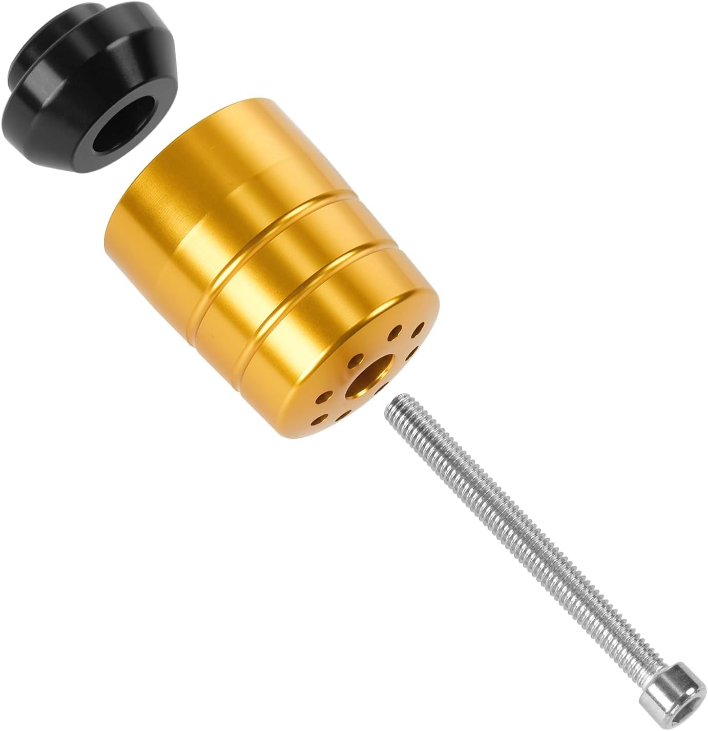Motorcycle Bar End Plug R3 R25 Handle Bar End Caps Grips for Yamaha YZF-R3 YZF-R25 MT25/MT03 2019-2025 YZFR3 YZFR25 Handlebar Grip Ends