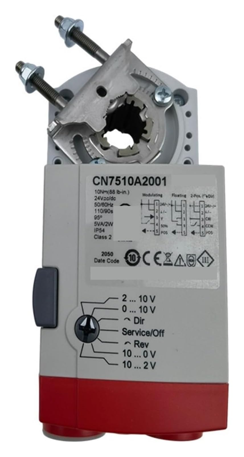 AHDDX Damper Actuator, CN7510A2001, 10NM 24VAC/DC, Vent, Regulating Type .0221