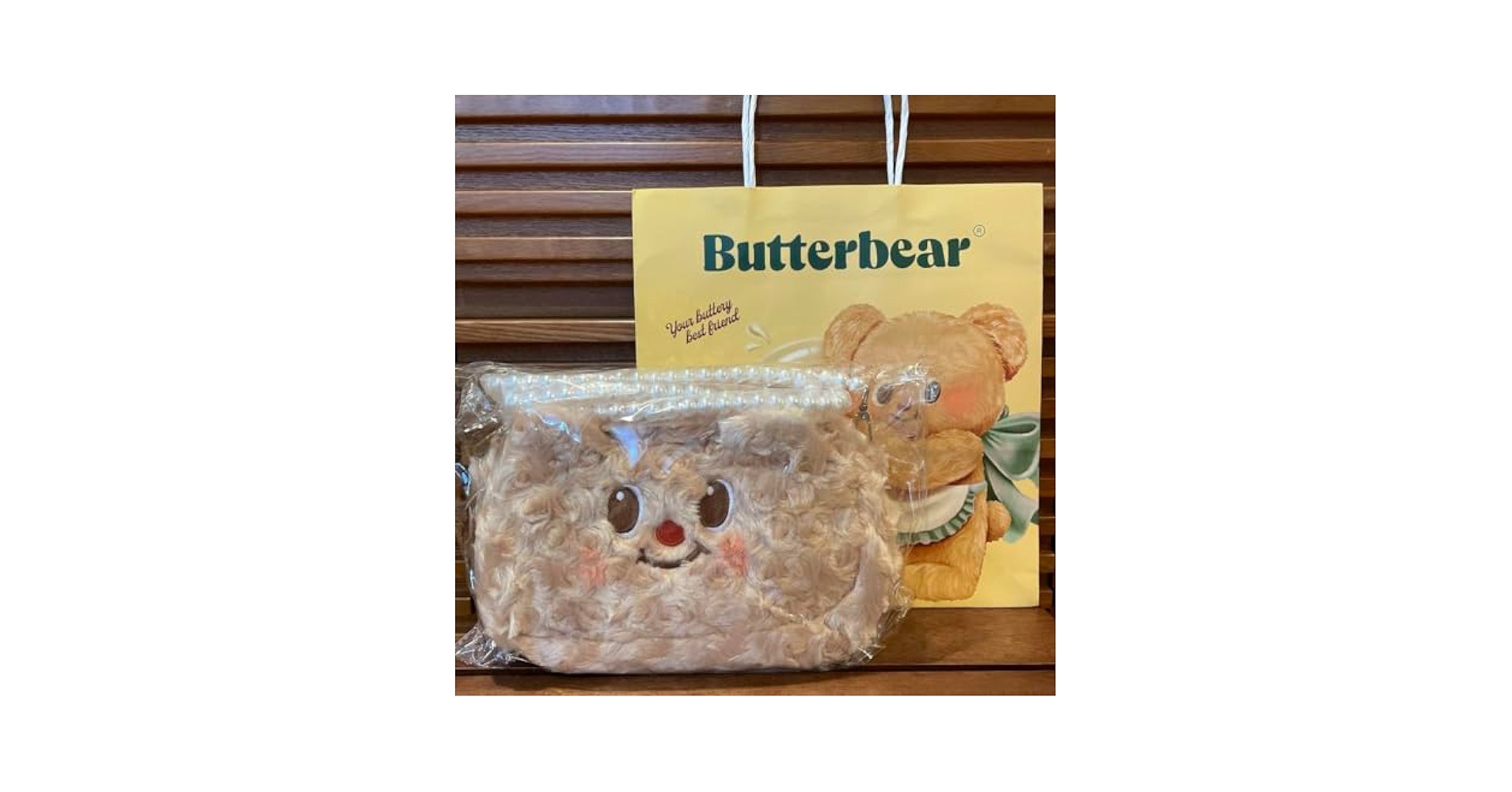 【Thai限定】Butterbear Pearlchain strapbag Amazon.co.jp: Thai限定Butterbear Pearlch strapbag バターベア