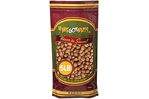 Premium Raw Spanish Peanuts: 5LB Unsalted Goodness