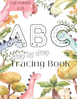 Paperback ABC step by step Tracing Book