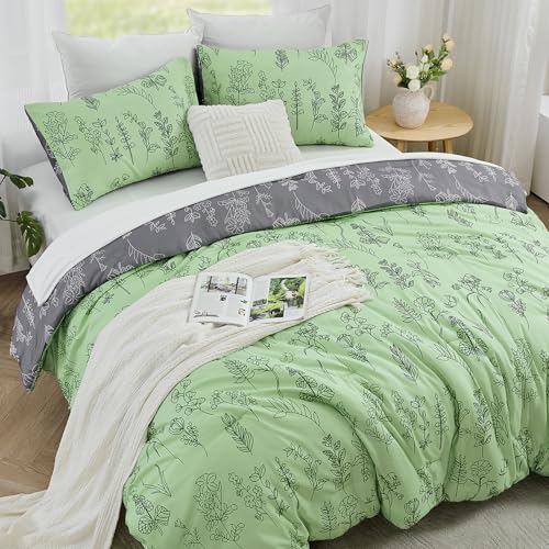 Couette lit simple anti-corvée Qucover parure réversible lavable sans housse - 8