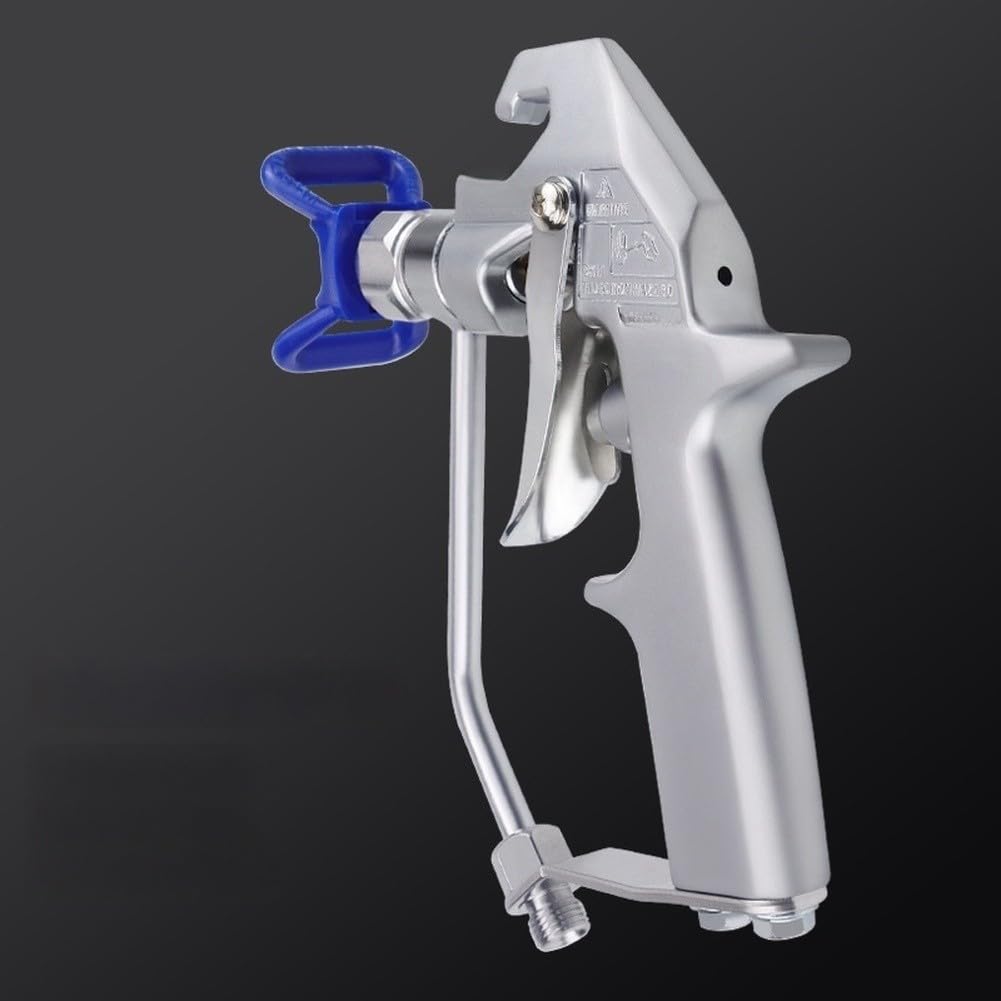 Pulverizador de pintura sin aire, pistola pulverizadora, punta de boquilla, alta presión 5000 PSI, acero inoxidable, gatillo de dos dedos para pintar