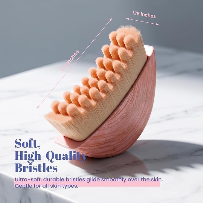 Image of Brush Gua sha And Steel Guasha combo for face massage