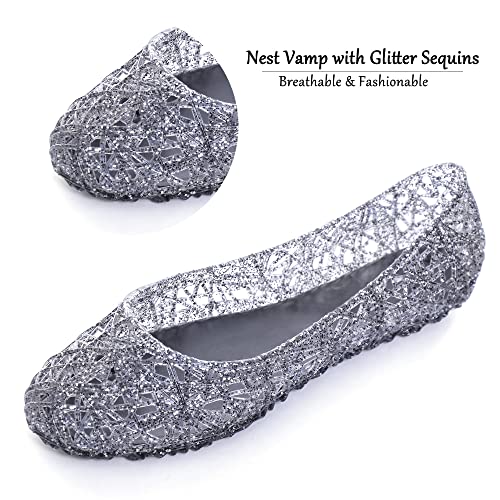 Image of Dear Time Women Flat Heel Summer Beach Jelly Shoes