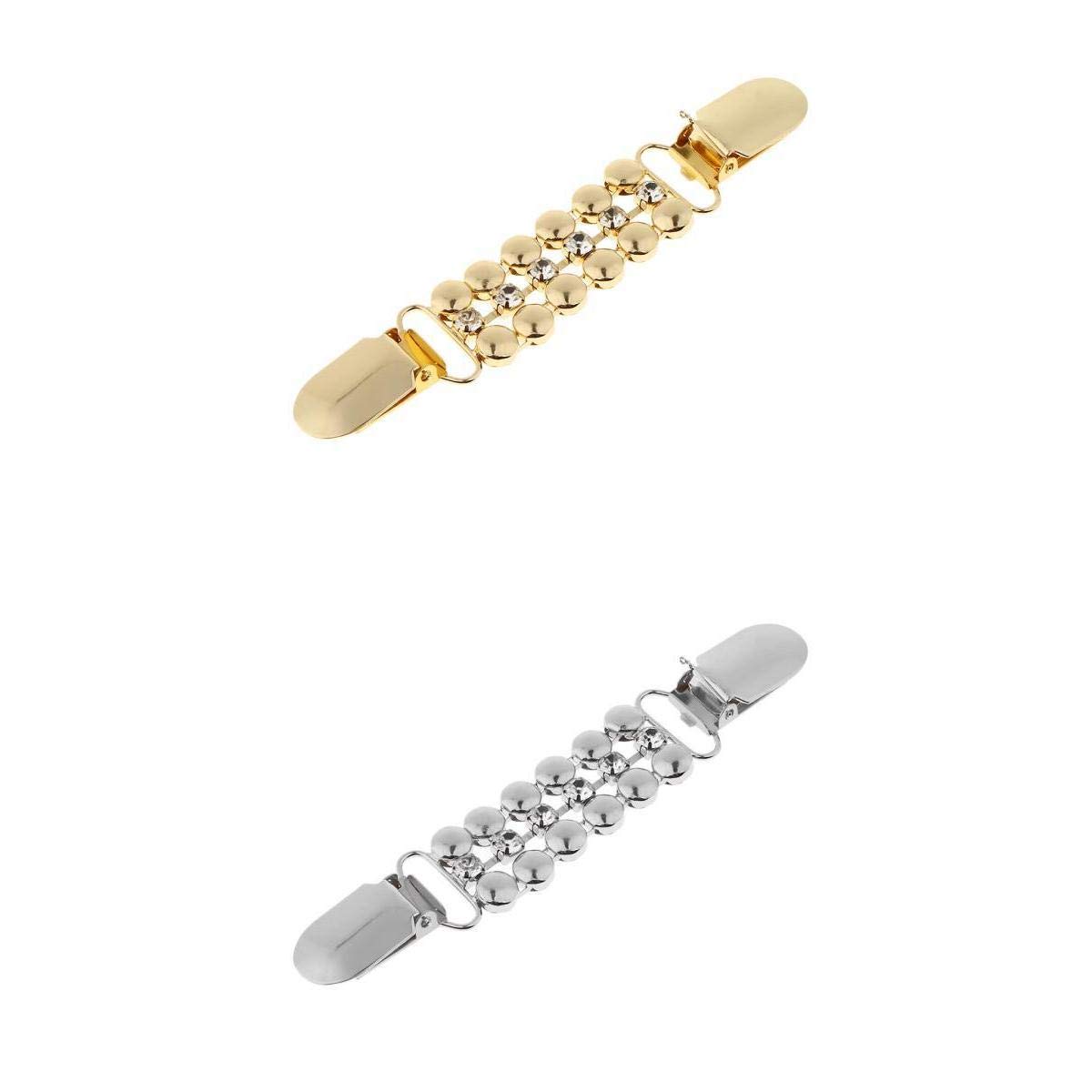 2 Pieces Womens Vintage Cardigan Sweater Clips Blouse Shirt Collar Clip | Womens Accessories | Other Womens Accessories-image-13