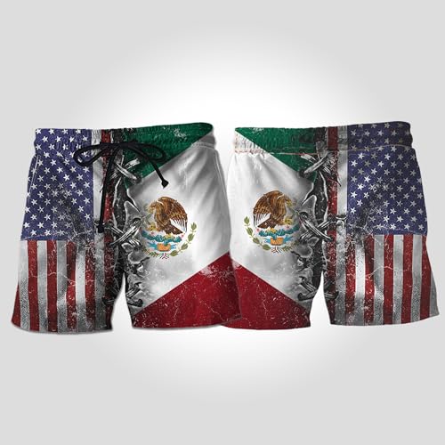 Mexican Jersey American Flag Shorts Women Hawaiian Shirt for Men Kids Mexico Flag Patriotic Hoodie Sweatshirt Pullover2