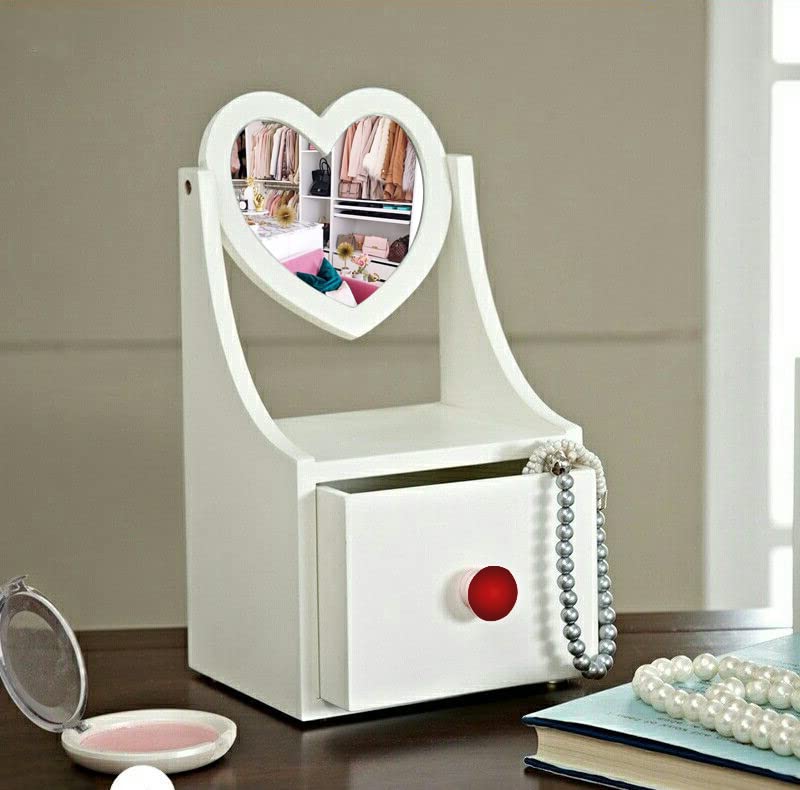 See full amazon price history chart for BROWN ART SHOPPEE Makeup Organizer - Extra Large Exquisite Case Modern Closure, Drawer Trays & Heart Shape Mirror Huge Cosmetic Storage Jewelry Box for Dresser, Counter-top & Vanity BROWN ART SHOPPEE Makeup Organizer - Extra Large Exquisite Case Modern Closure, Drawer Trays & Heart Shape Mirror Huge Cosmetic Storage Jewelry Box for Dresser, Counter-top & Vanity (B09WMSPYQ1) Amazon Price History, Amazon Price Tracker