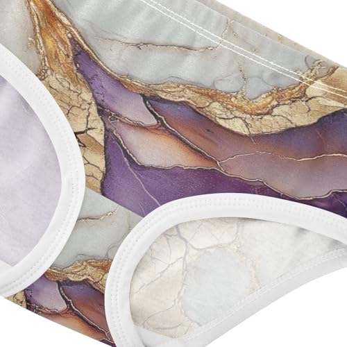 Hipster Panties Hipster Triangle Panties Breathable Underwear for Toddler in Sizes 2T,3T, 4T, 5T, 6Y and 8Y4