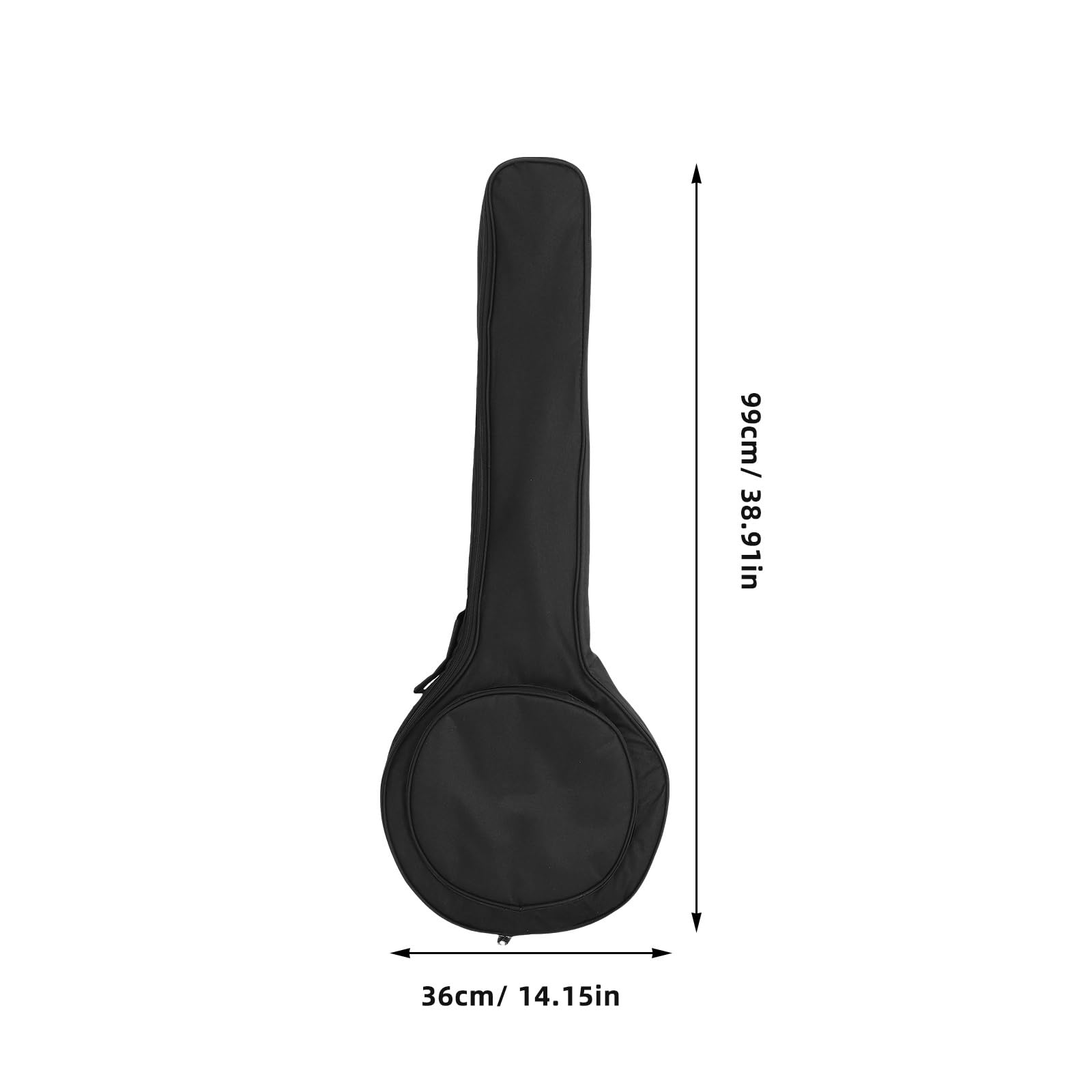 ibasenice Banjo Épaissi Oxford Étui De Protection Pour Banjo À Cinq Cordes De Transport Portable Et Léger Pour Musiciens