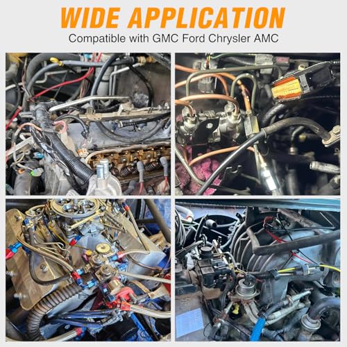 Image of GOOACC 159Pcs 32 Size Automotive Vacuum Tubing Tee
