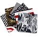 BMC 6pc Assorted Color Patriot Camo Bandana Head Wrap Scarves Set