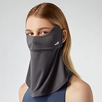 Vista 7 de OHRAIN Pasamontañas para el cuello con trabillas para las orejas, bufanda bandana UPF 50+ transpirable para mujeres y hombres