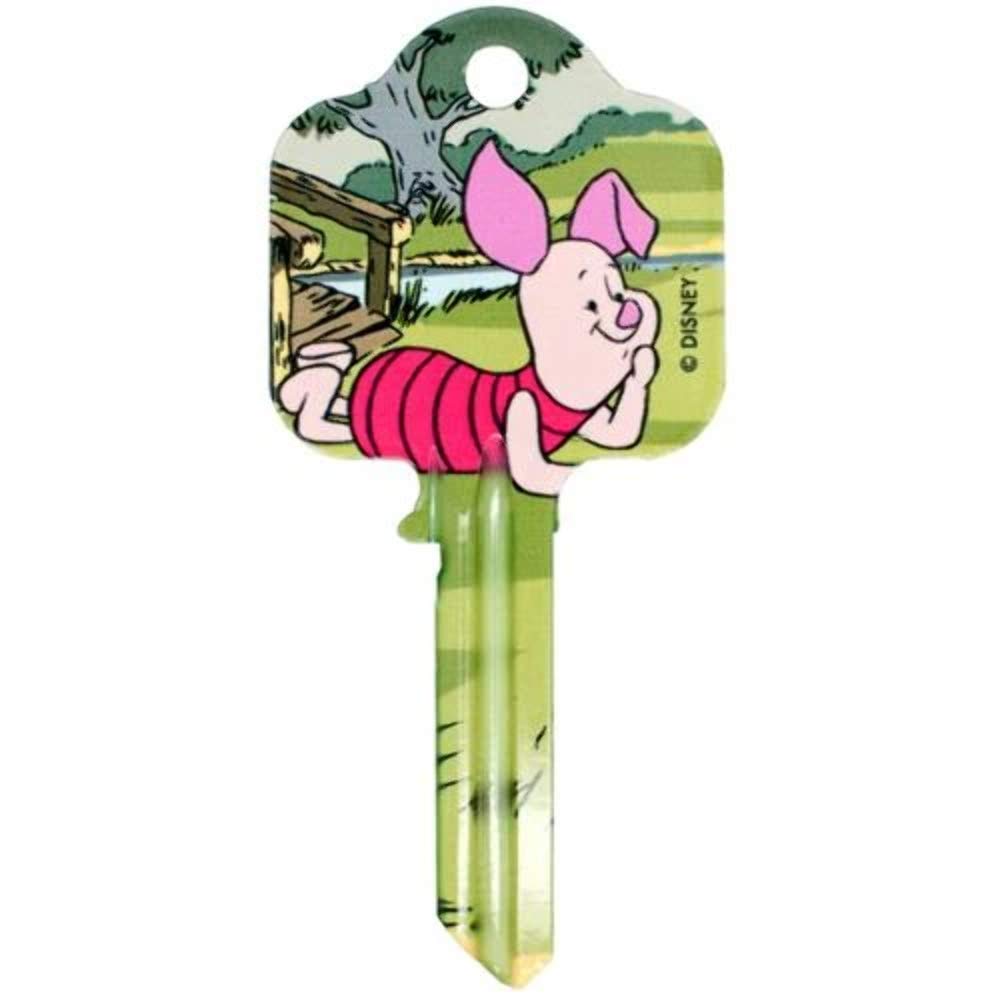Disney Winnie The Pooh - Piglet Ul2 Cylinder Key Blank