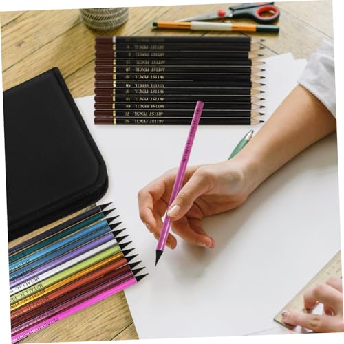 Colorear Libros de Adultos con Lápices Solubles Agua LOPUNER 7