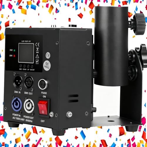 Canon à confettis DMX pour animer vos mariages et soirées de Noël
