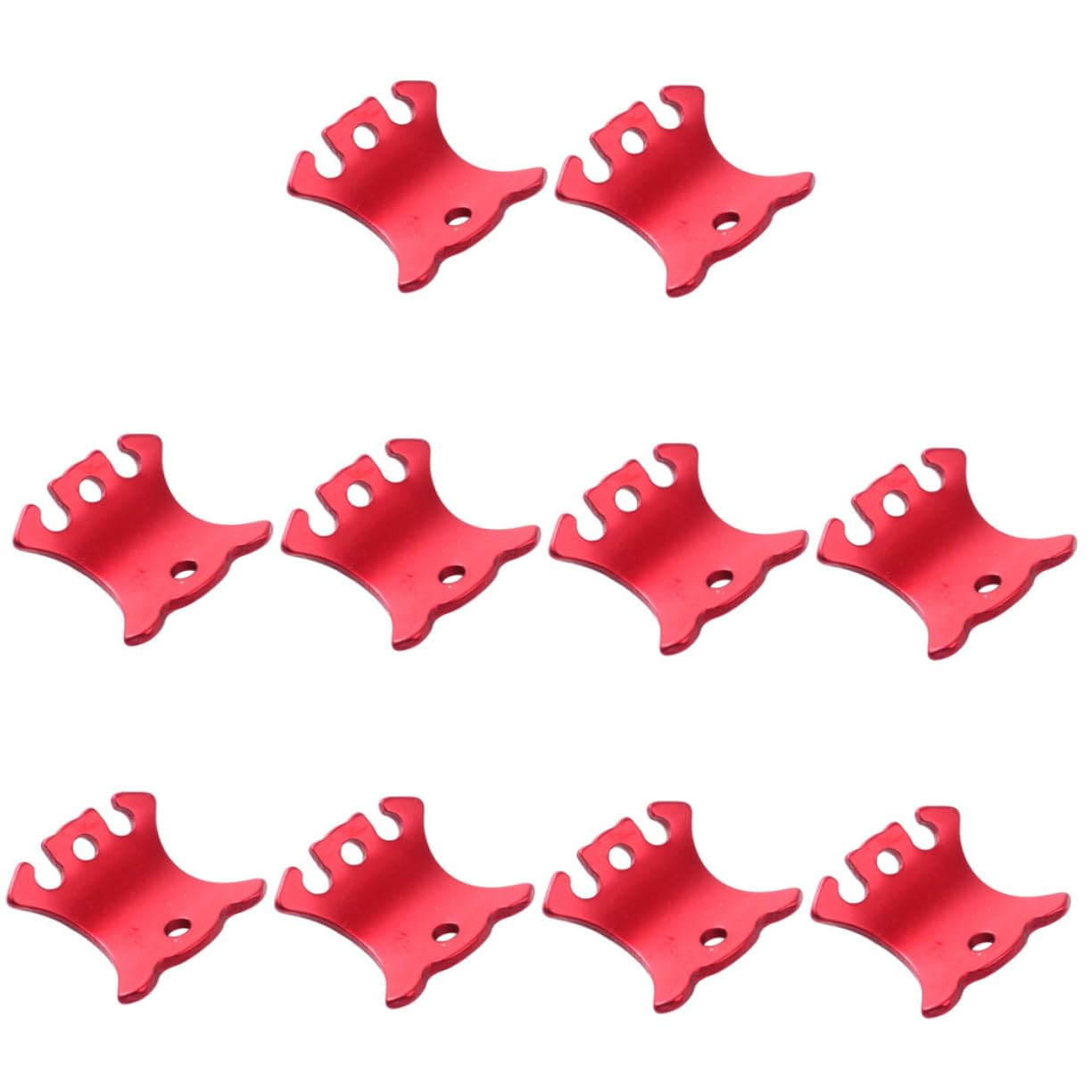 BESTonZON Boucle De Corde À Vent Ajusteurs De Corde Résistants À l'usure Bloqueurs De Cordon Cordes Bloqueurs De Cordon Accessoires De Support Multifonctions Tente Légère