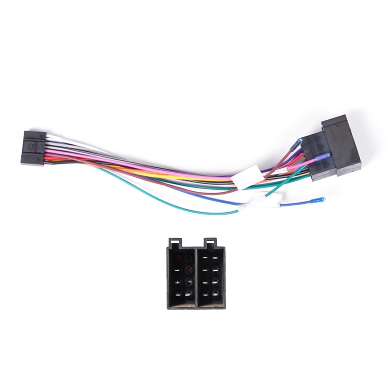 Autoradio Rahmen Nawigacja samochodowa stereo pasuje do Peugeota 206, pasuje do Citroena C2, rama panelu radia pasuje do 2 Din 9 cali w desce rozdzielczej Ramka do radia(Frame and cables)