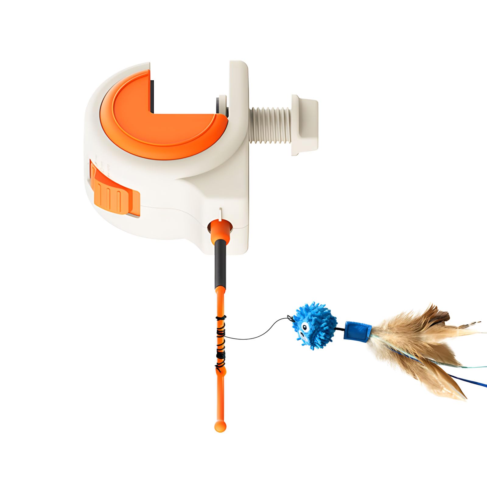 Jouet intelligent automatique avec mouvements et détachable pour jouer et faire de l'exercice interactif, jouet intelligent automatique pour chats avec mouvements et détachable pour jouer et faire de