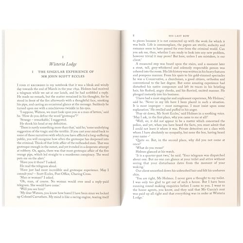 Image of His Last Bow - Sherlock Holmes | Unabridged (160 Pages) | Detective Fiction Novel for Readers of All Ages by Sir Arthur Conan Doyle (Classic Novels)