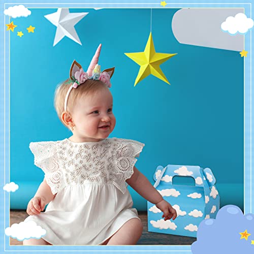 Blue Sky Cloud Favor Boxes (12pcs)