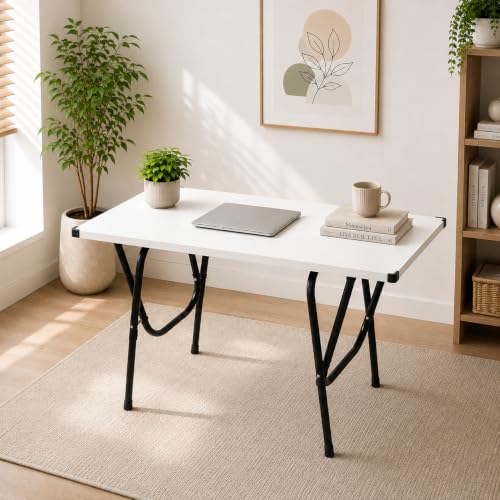 Folding Study Table for Home, Office, 36x24 inches | Foldable Com...