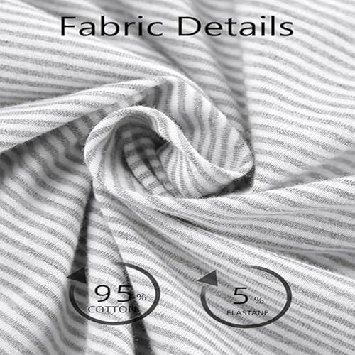 Essentials Pajamas, Sets Shorts Striped Print Two Piece Lounge Sets Crew Neck Sleepwear Split Shorts Set Soft Pjs2