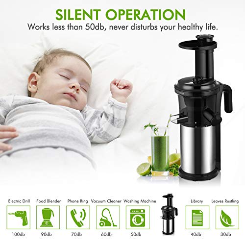 Geek Chef Slow Masticating Juicer, outdoor juicer Accessories-Portable fruit blender travel mini personal blender bpa free pink - Thumbnail 5
