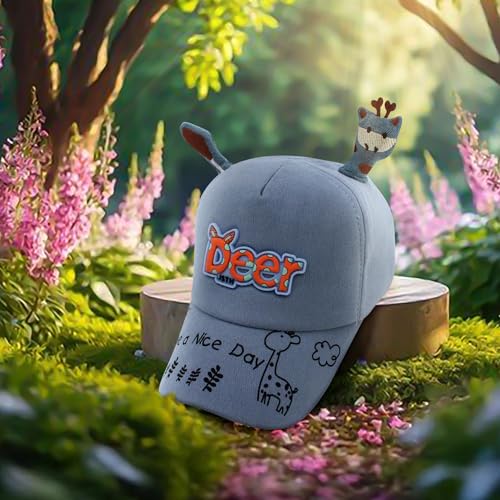Image of VRITRAZ Kids Baseball Cap | Sun Protection Hat for Boys, Adjustable Strap (4-12 Years)