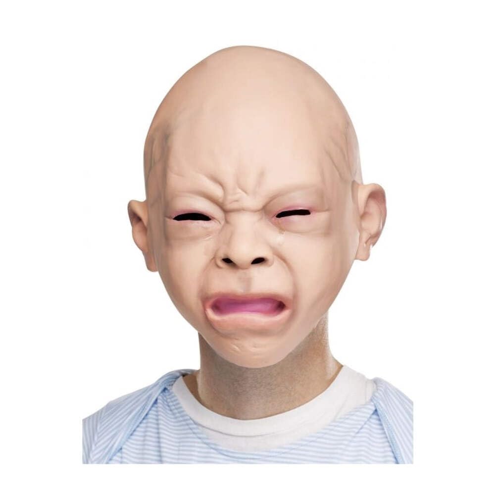 ガキの使い泣き赤ちゃんの被り物 Amazon.co.jp: 赤ちゃんマスク 大人用 ガキ使 笑ってはいけない 仮装