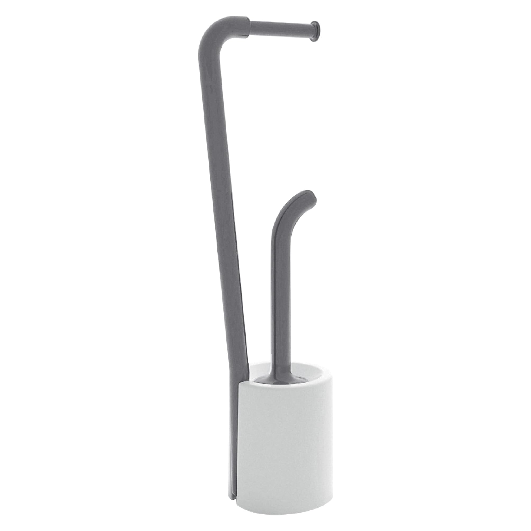 Gedy Wendy Colonna in Piedi, Resina, Bianco e Grigio, 16x20.4x69.80 cm