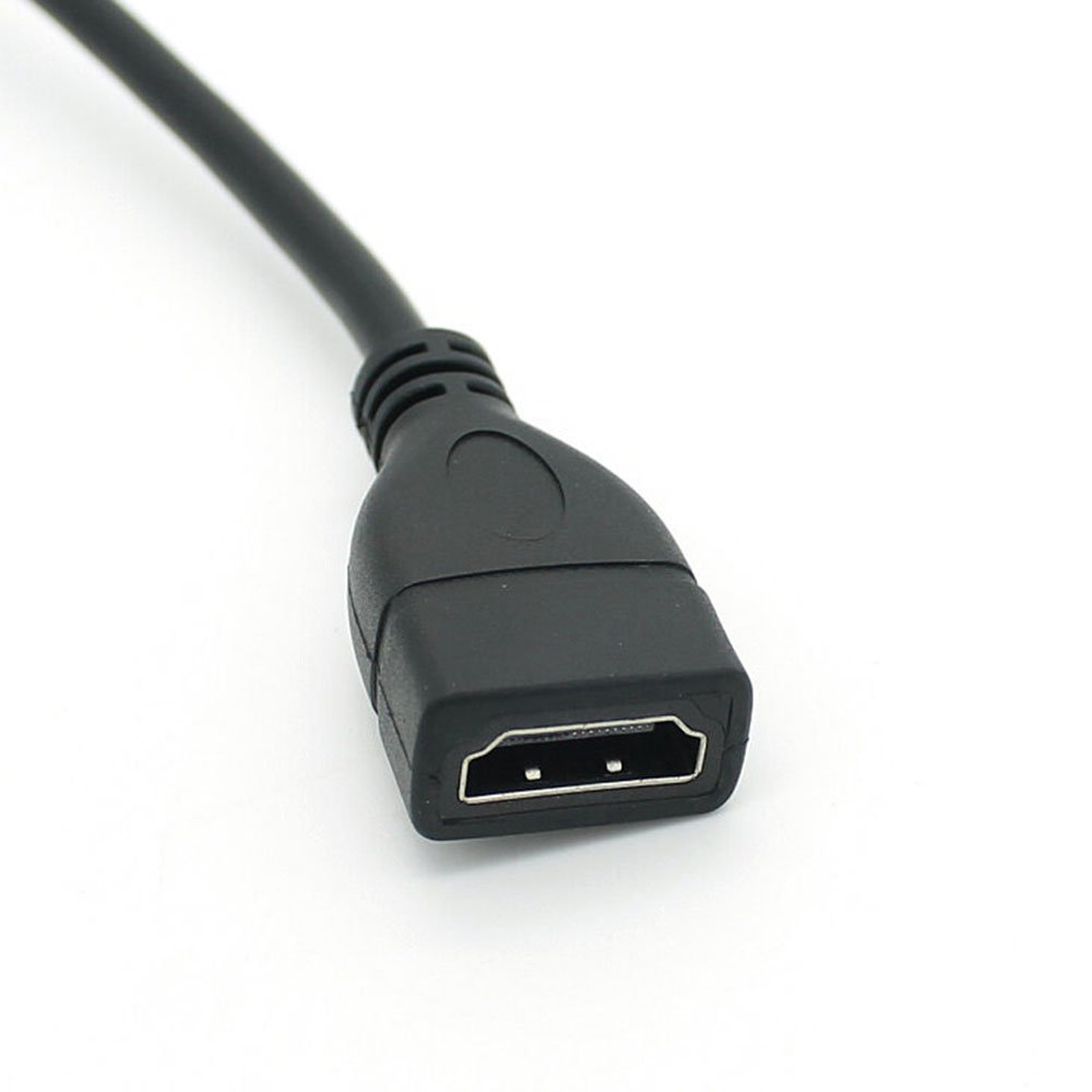 15 cm 90 stopni mini hdmi do hdmi kąt mini hdmi męski na HDMI żeński kabel adapter złącze obsługuje 1080P Full HD, 3D (0,15 m, kąt w górę)