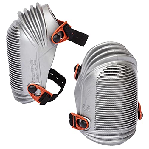 Raimondi 138Soff – Ginocchiera Con Soffietto, Grigio/Rosso, 1 Paio