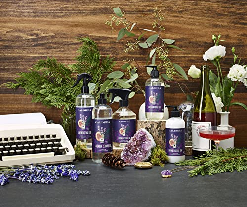 Image of Caldrea Linen And Room Spray Air Freshener, Made With Essential Oils, Plant-Derived And Other Thoughtfully Chosen Ingredients, Lavender Cedar Leaf Scent, 16 Oz