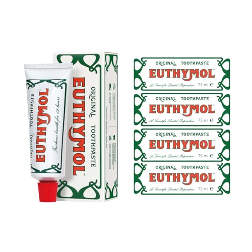 Euthymol Original Toothpaste (75ml) – Pack of 4