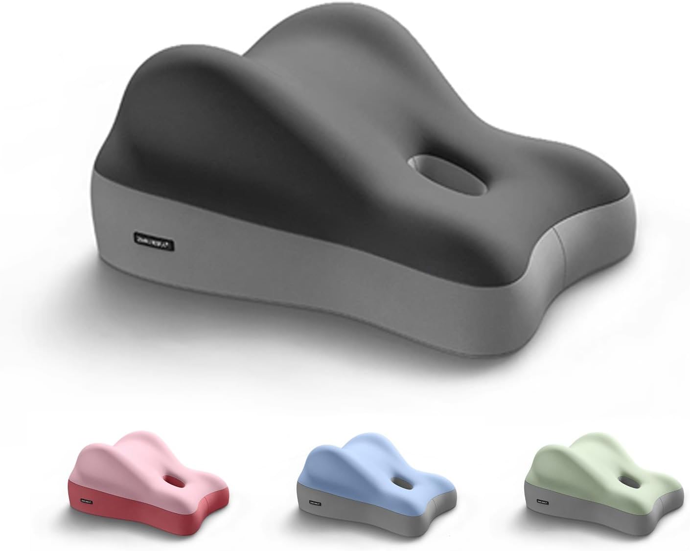 Multi-Position Wedge Pillow for Back Support,Multifunctional Positioning pad with Memory Foam can be Used for Heartburn, Acid Reflux, Back Pain, Neck Pain Relief, Height Support for Reading. (Grey)