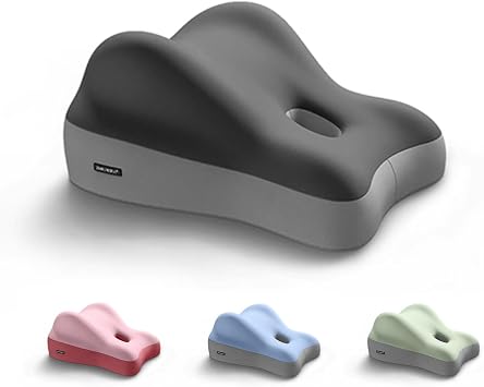 GDLKPS Multi-Position Wedge Pillow for Back Support,Multifunctional Positioning pad with Memory Foam can be Used for Heartburn, Acid Reflux, Back Pain, Neck Pain Relief. Grey