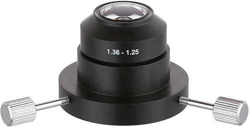 Miniatura 2 de AmScope - 40X-2000X Trinocular Compound Darkfield Microscope with Oil Condenser - T490B-DKO