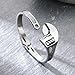 Klapgo Industrial Style Stainless Steel Wrench Bangle Bracelet Open Cuff Design Silver Mechanic Tool Themed Jewelry for Men, Punk Biker Fashion