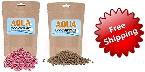 Bottom Feeding Sinking Fish Food Multipack Freeze Dried Bloodworm Pellets & Goldfish Food Pellets - Both Packs are Ideal for All Coldwater & Tropical Fish - Large 100gm Packs Was £14.99 For Both Packs Now Only £8.99 Offer Ends Soon With Free Delivery
