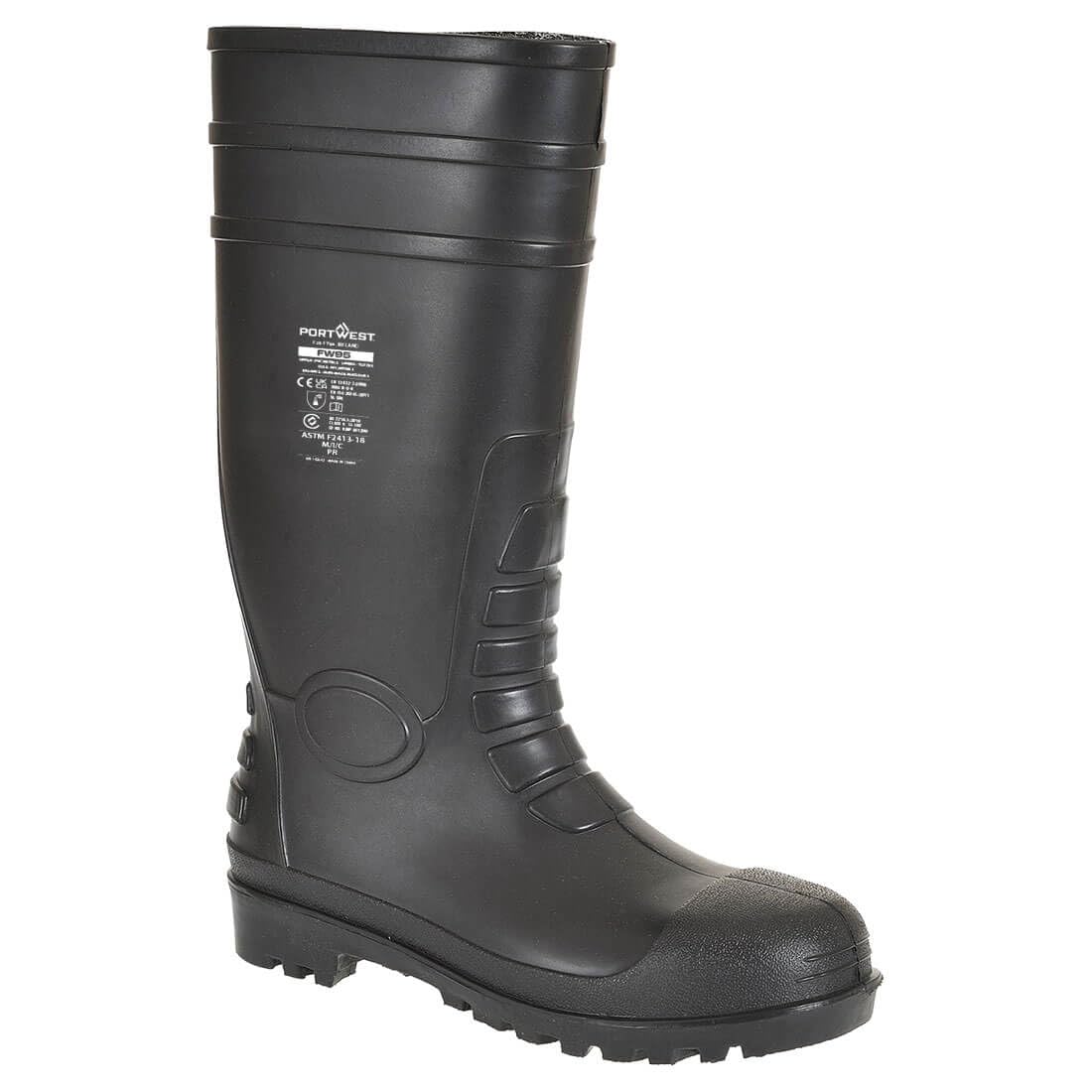 Portwest Stivale Total Safety Wellington S5 36/Black